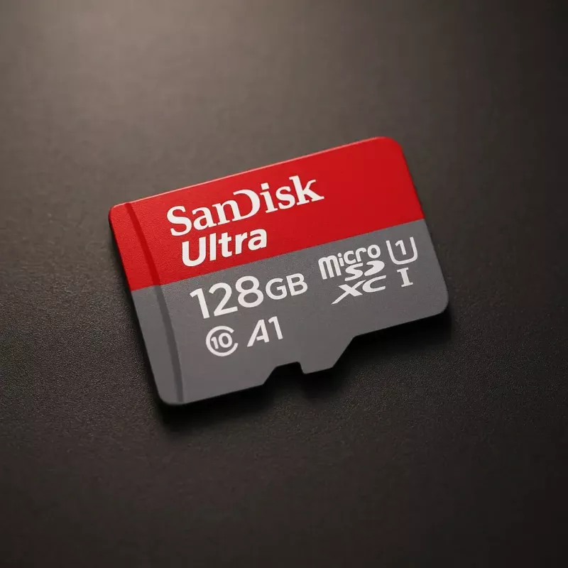 MicroSDXC-kaart SanDisk 128 GB UHS-I klasse 10 SDSQUAB-128G-GN6MA
