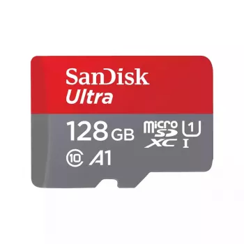 MicroSDXC-kaart SanDisk 128 GB UHS-I klasse 10 SDSQUAB-128G-GN6MA