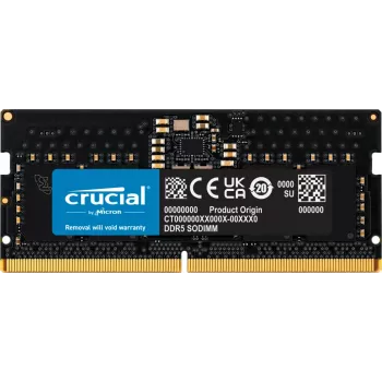 MICRON / CRUCIAL geheugen 8GB DDR5-4800 SODIMM (CT8G48C40S5)