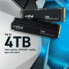 MICRON / CRUCIAL SSD - Crucial T700 - 2 TB - PCIe Gen5 x4 - M.2 2280 - heatsink