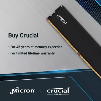 Crucial Pro CP32G56C46U5 geheugenmodule 32 GB 1 x 32 GB DDR5 288-pin DIMM