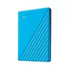 WESTERN DIGITAL harde schijf - My Passport - 4 TB - USB-A/C 3.2 Gen 1 - blauw