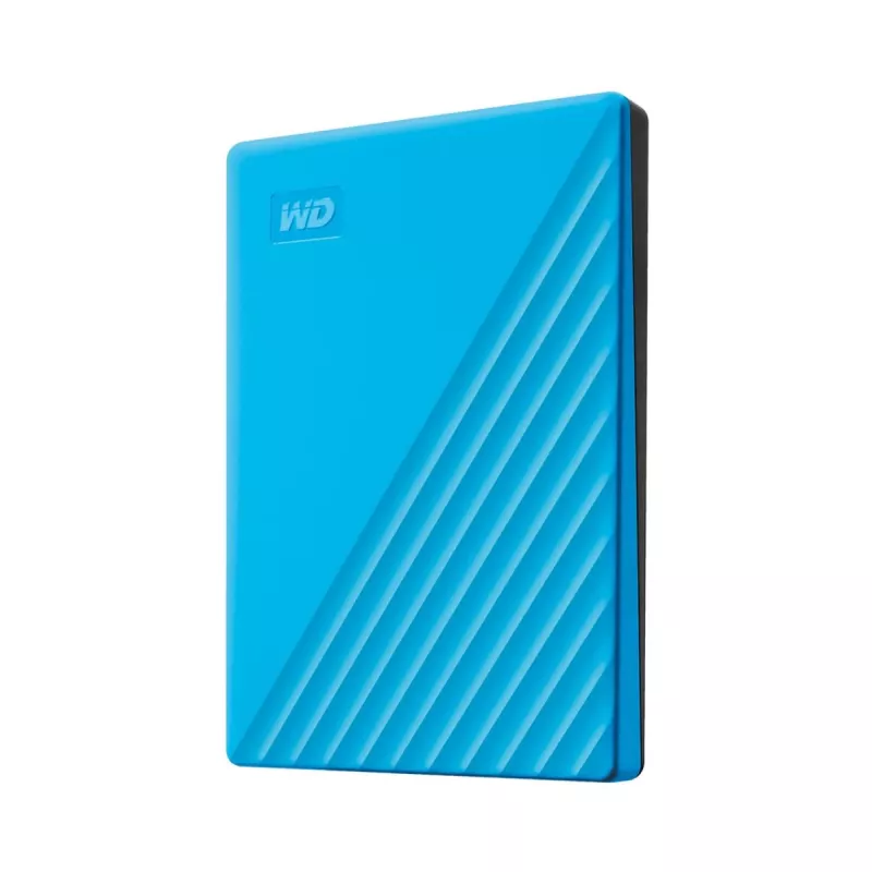 WESTERN DIGITAL harde schijf - My Passport - 4 TB - USB-A/C 3.2 Gen 1 - blauw