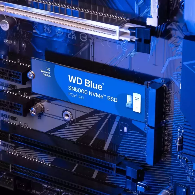 SSD Western Digital 500GB M.2 PCIe Gen4 Blue SN5000