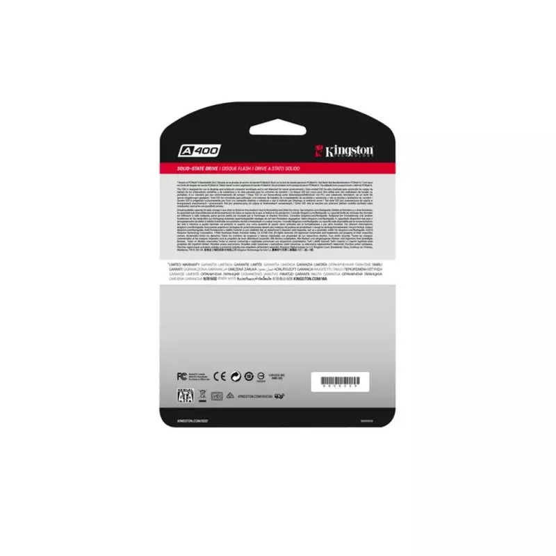 Kingston 240GB A400 SATA 3 2,5 inch interne SSD SA400S37/240G