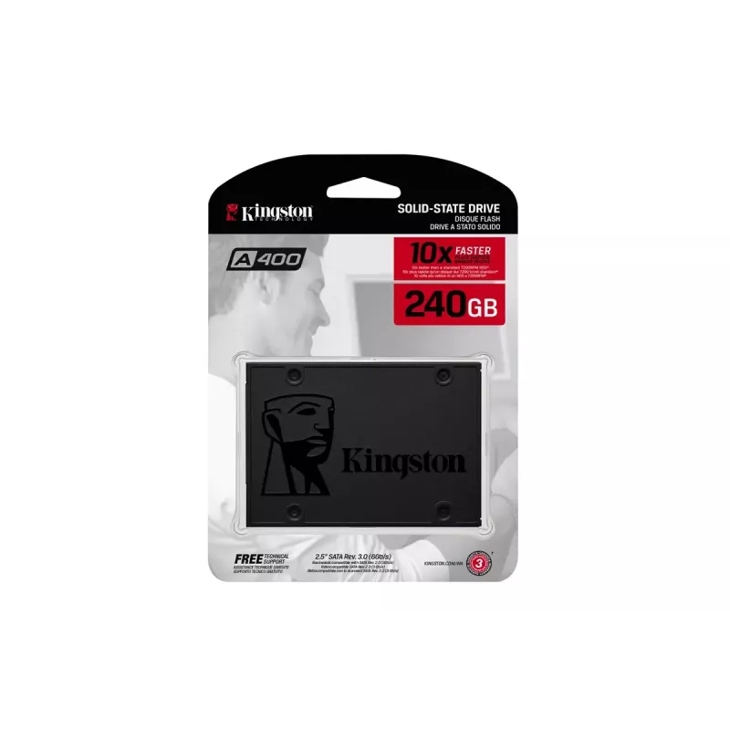 Kingston 240GB A400 SATA 3 2,5 inch interne SSD SA400S37/240G