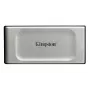 Kingston Technology 1000G draagbare SSD XS2000, 1 TB, USB Type-C, 3.2 Gen 2 (3.1 Gen 2), 2000 MB/s, zwart, zilver