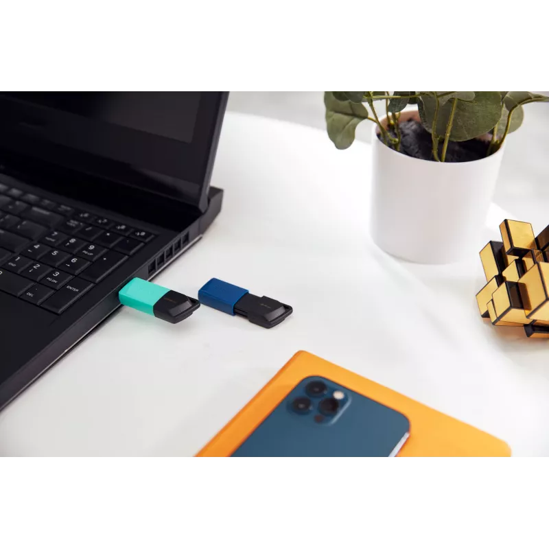 Kingston Technology DataTraveler 64GB USB3.2 Gen 1 Exodia M (zwart + blauw)