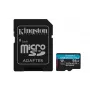 Kingston Technology 64GB microSDXC Canvas Go Plus Gen4 200MB/s A2 U3 V30-kaart + adapter