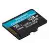 Kingston Technology 128 GB microSDXC Canvas Go Plus Gen4 200 MB/s A2 U3 V30-kaart + adapter