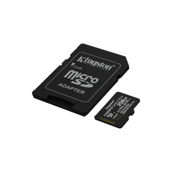 MicroSDXC-geheugenkaart KINGSTON 256 GB UHS-I Canvas Select Plus Gen3, Class 10, 150 MB/s, A1, V10