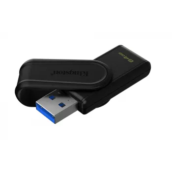 Kingston Technology DataTraveler 64GB draagbare USB 3.2 Gen 1 Exodia S (zwart/zwart)