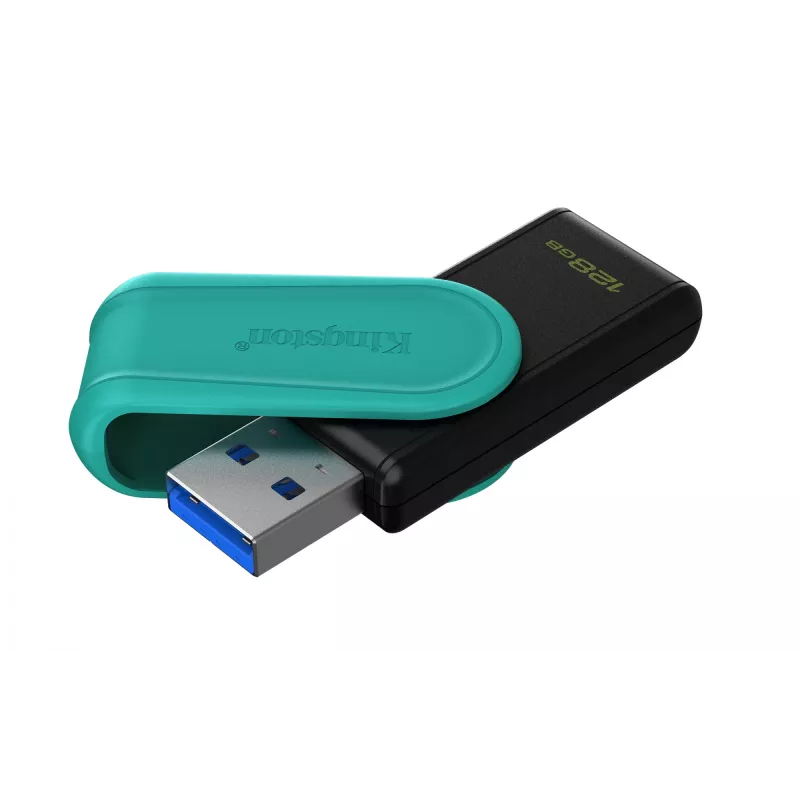 Kingston Technology DataTraveler 128GB draagbare USB 3.2 Gen 1 Exodia S (zwart/turquoise)