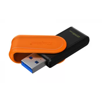Kingston Technology DataTraveler 256GB draagbare USB 3.2 Gen 1 Exodia S (zwart/oranje)