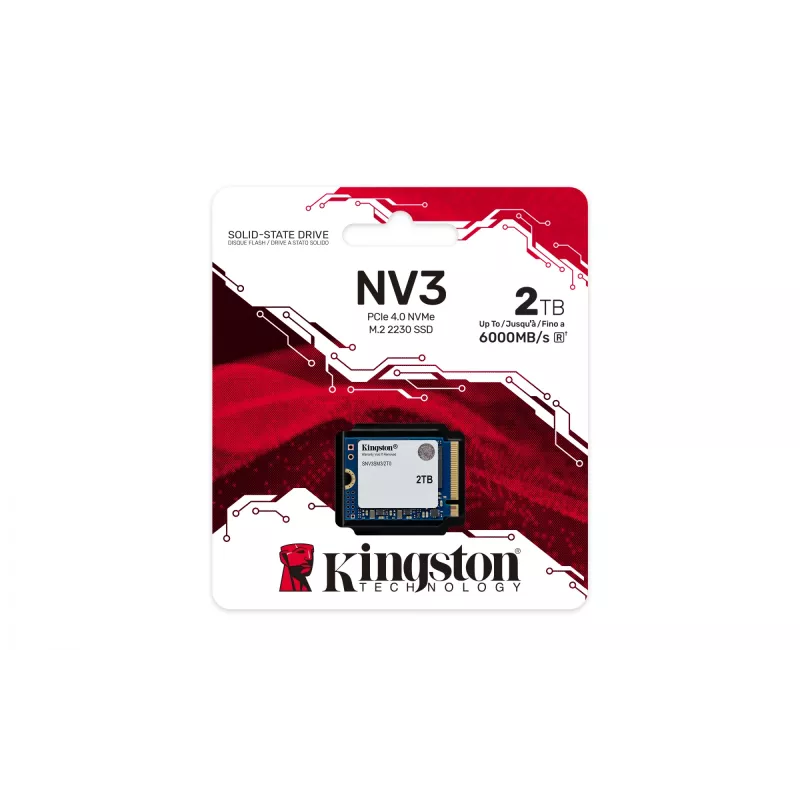 SSD Kingston Technology 2000G M.2 2230 NVMe SNV3SM3/2T0