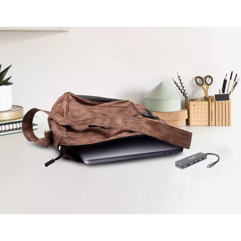 D-Link 6-in-1 USB-C Hub met HDMI/kaartlezer/Power Delivery