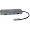 D-Link 6-in-1 USB-C Hub met HDMI/kaartlezer/Power Delivery