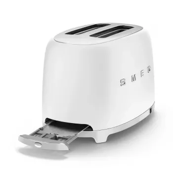 Toaster Smeg 50's Style TSF01WHMEU 2 sneetjes Wit