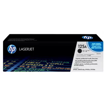 HP 125A Originele LaserJet-tonercartridge Zwart, 2200 pagina's, Zwart, 1 stuk
