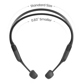 Headset Shokz OpenRun Mini — draadloze botgeleidings-sporthoofdtelefoon, IP67, Bluetooth 5.1, 480 min. accuduur