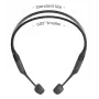 Headset Shokz OpenRun Mini — draadloze botgeleidings-sporthoofdtelefoon, IP67, Bluetooth 5.1, 480 min. accuduur