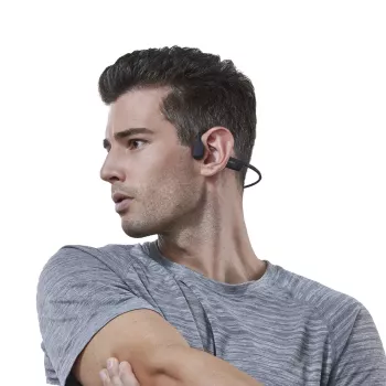 Headset Shokz OpenRun Mini — draadloze botgeleidings-sporthoofdtelefoon, IP67, Bluetooth 5.1, 480 min. accuduur