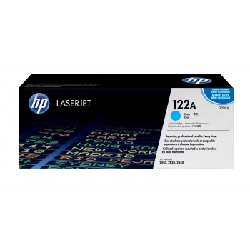 HP 122A Cyaan Originele LaserJet-tonercartridge 1 stk.