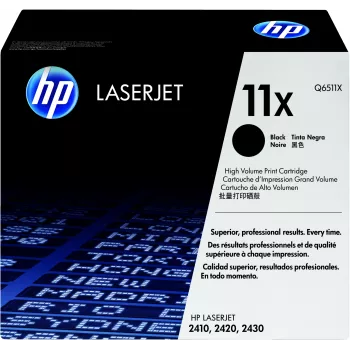 HP 11X High Yield Black Original LaserJet-toner 1 stuk