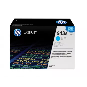 Tonerpatroon HP Q5951A LJ4700 10000 pagina's Cyaan