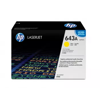 HP 643A Geel Originele LaserJet-tonercartridge