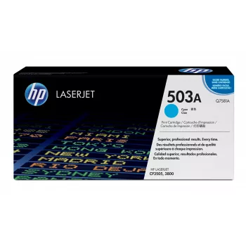 HP 503A Cyaan Originele LaserJet-tonercartridge