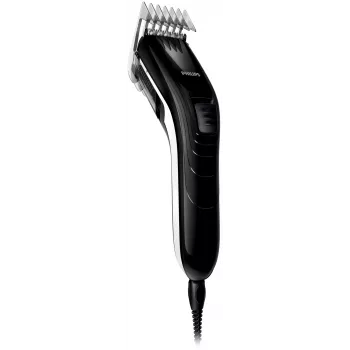 Philips familie-haartrimmer QC5115/15, zwart, wit, 3 mm, 2,1 cm, 4,1 cm, netvoeding, 4,1 cm