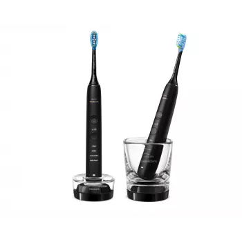 Philips DiamondClean 9000 HX9914/54, 2 handgrepen, 5 modi, zwart, Bluetooth, 1 oplader