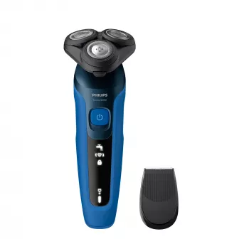 Elektrisch scheerapparaat Philips Series 5000 S5466/17 — roterend 3-kops systeem, Li-ion-accu, 50 min. looptijd, afwasbaar, nat & droog scheren