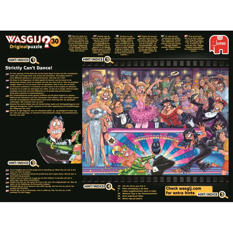 Jumbo Wasgij Original 30 puzzel 1000 stukjes comics