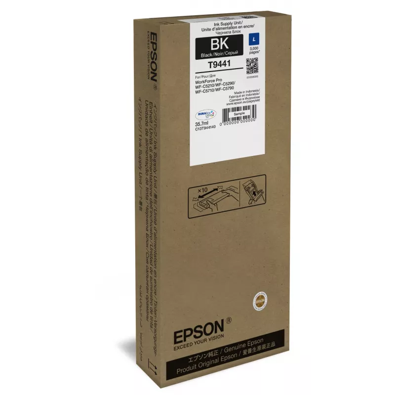 Epson WF-C5xxx serie inktpatroon L zwart