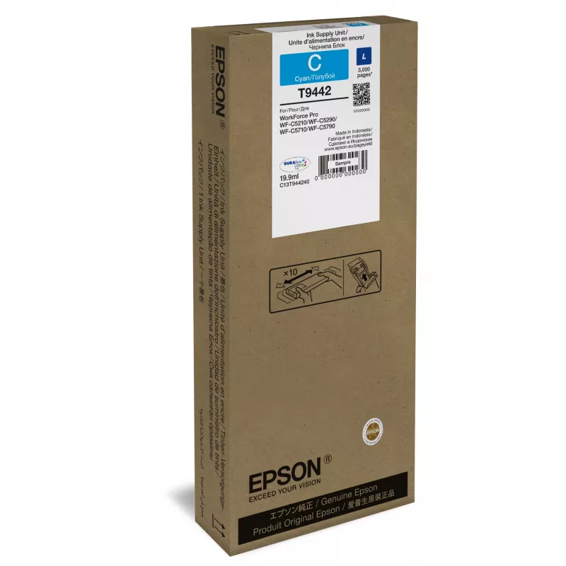 Epson WF-C5xxx serie inktpatroon L cyaan