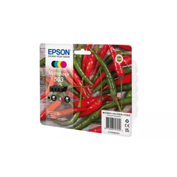 Epson 503 inktpatroon 4 st. origineel standaardcapaciteit zwart, cyaan, magenta, geel
