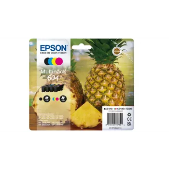 Epson 604 inktpatroon 4 st. origineel standaardcapaciteit zwart, cyaan, magenta, geel