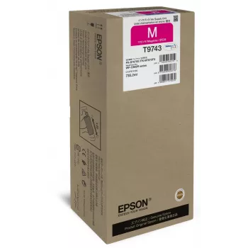 Inktpatroon Epson WF-C869R magenta XXL origineel voor WorkForce Pro printers C13T97430N