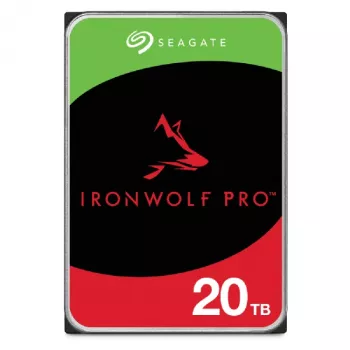 Seagate IronWolf Pro ST20000NT001 interne harde schijf 20 TB 7200 rpm 256 MB 3,5 inch