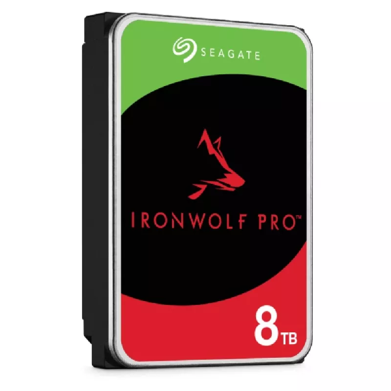 Seagate IronWolf Pro ST8000NT001 interne harde schijf 8 TB 7200 rpm 256 MB 3.5 inch Serial ATA III
