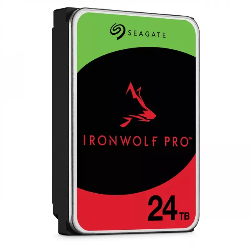 Seagate IronWolf Pro ST24000NT002 interne harde schijf 24 TB 7200 rpm 512 MB 3,5 inch Serial ATA III