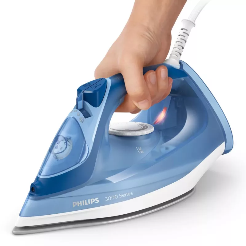 Stoomstrijkijzer Philips 3000 Serie DST3031/20 — 2400 W, 0,3 l watertank, keramische zool, 40 g/min continue stoom