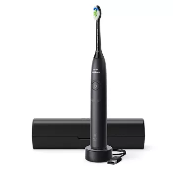 Sonische tandenborstel Philips Series 5300 HX7101/02 — sonisch, 62.000 bewegingen/min., 3 snelheden, 2-min.-timer, zwart