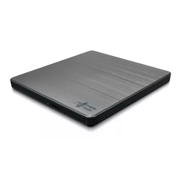 HITACHI-LG DATA STORAGE slanke draagbare DVD-writer - Gp60nw60 - USB 2.0 - zilver