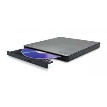 HITACHI-LG DATA STORAGE slanke draagbare DVD-writer - Gp60nw60 - USB 2.0 - zilver