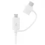 Samsung EP-DG930 USB-kabel USB 2.0 1,5 m USB A USB C/Micro-USB B wit