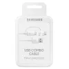 Samsung EP-DG930 USB-kabel USB 2.0 1,5 m USB A USB C/Micro-USB B wit