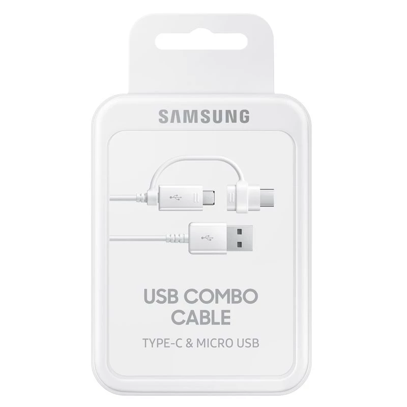 Samsung EP-DG930 USB-kabel USB 2.0 1,5 m USB A USB C/Micro-USB B wit